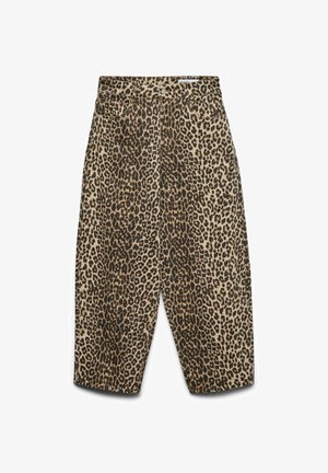 Vero Moda, JEANS VMBILLIE HIGH RISE BARREL FIT JEANS - Wide Leg - silver mink