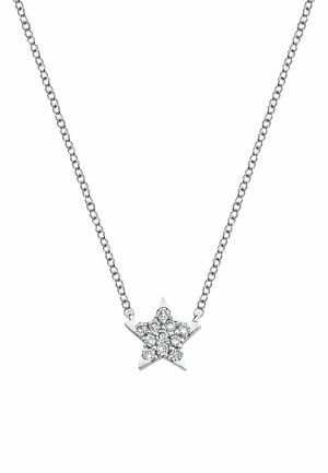 Aristocrazy, CON ESTRELLA DE DIAMANTES - Collar - silver-coloured
