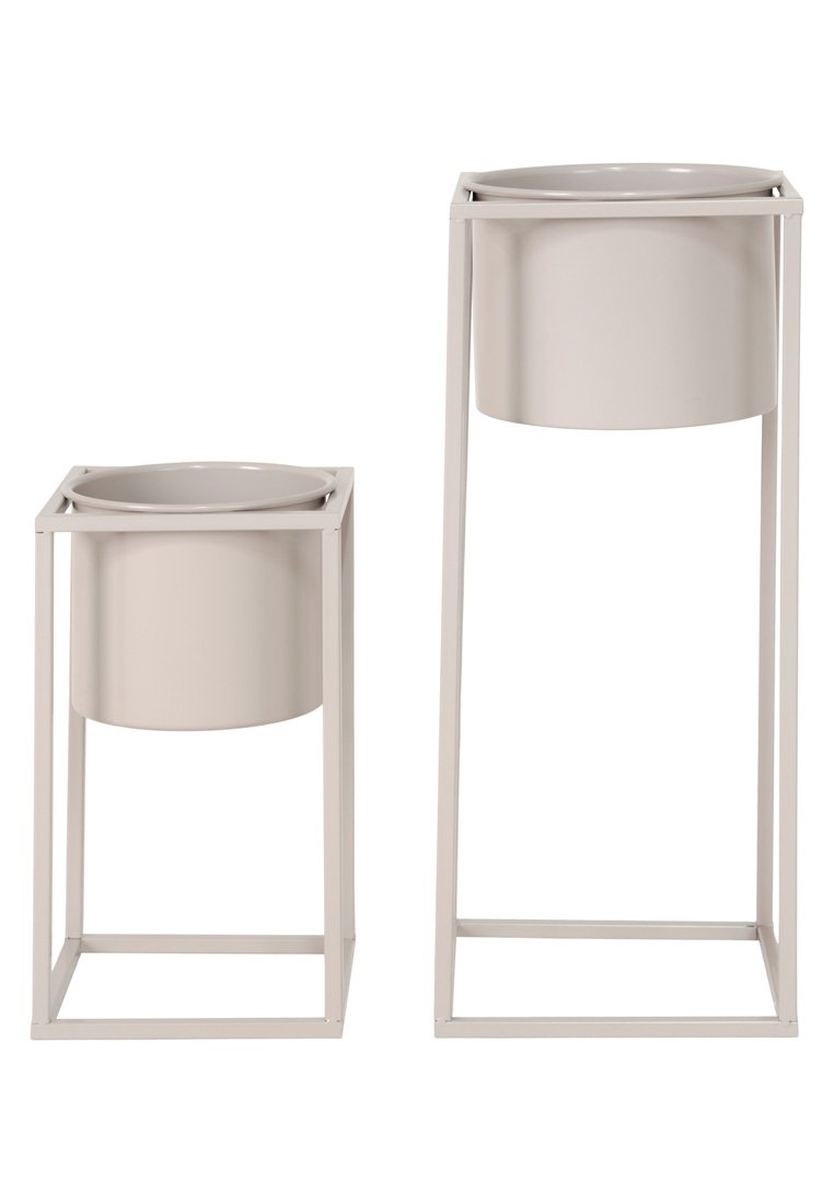 House Nordic Pot de fleurs beige