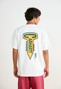 Carhartt WIP CROSS SCREW - T-shirts print - white