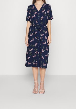 Blusenkleid - dark-blue denim