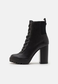 Steve Madden LATCH - Bottines à talons hauts - black