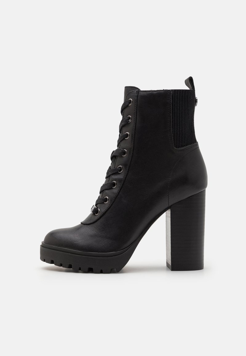 Steve Madden LATCH - Bottines à talons hauts - black