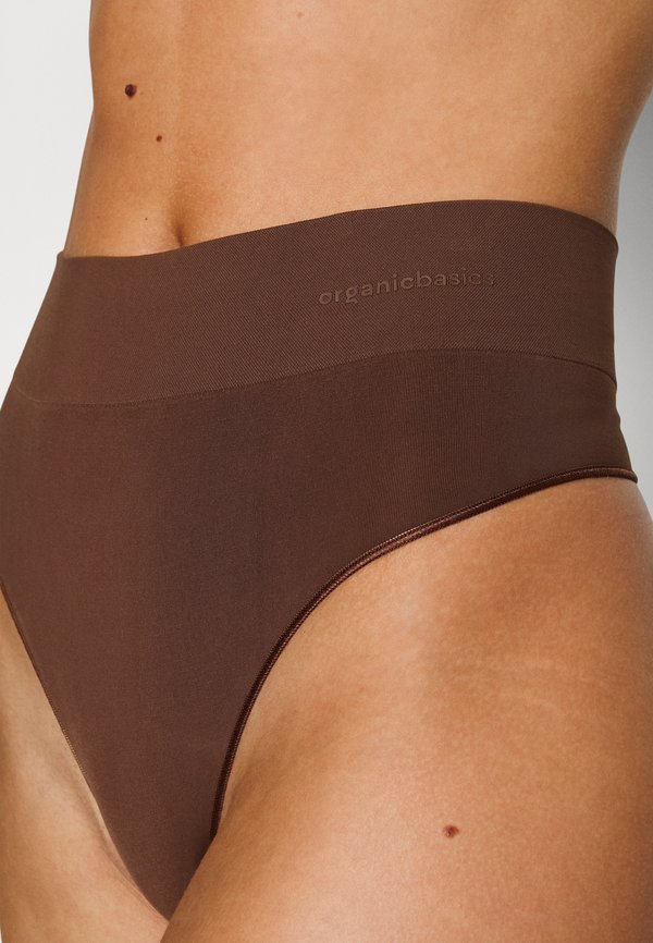 SMOOTH THONG - Thong - Walnut2