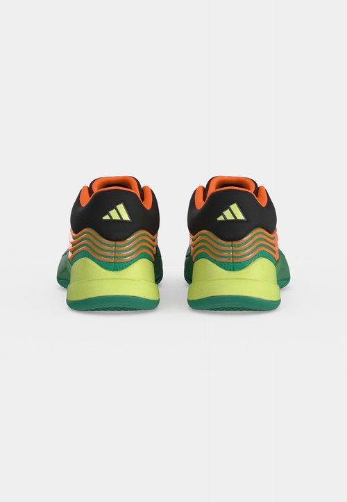 adidas DAME X UNISEX - Basketball shoes - court green/lucid orange/frozen lemon — foto 4