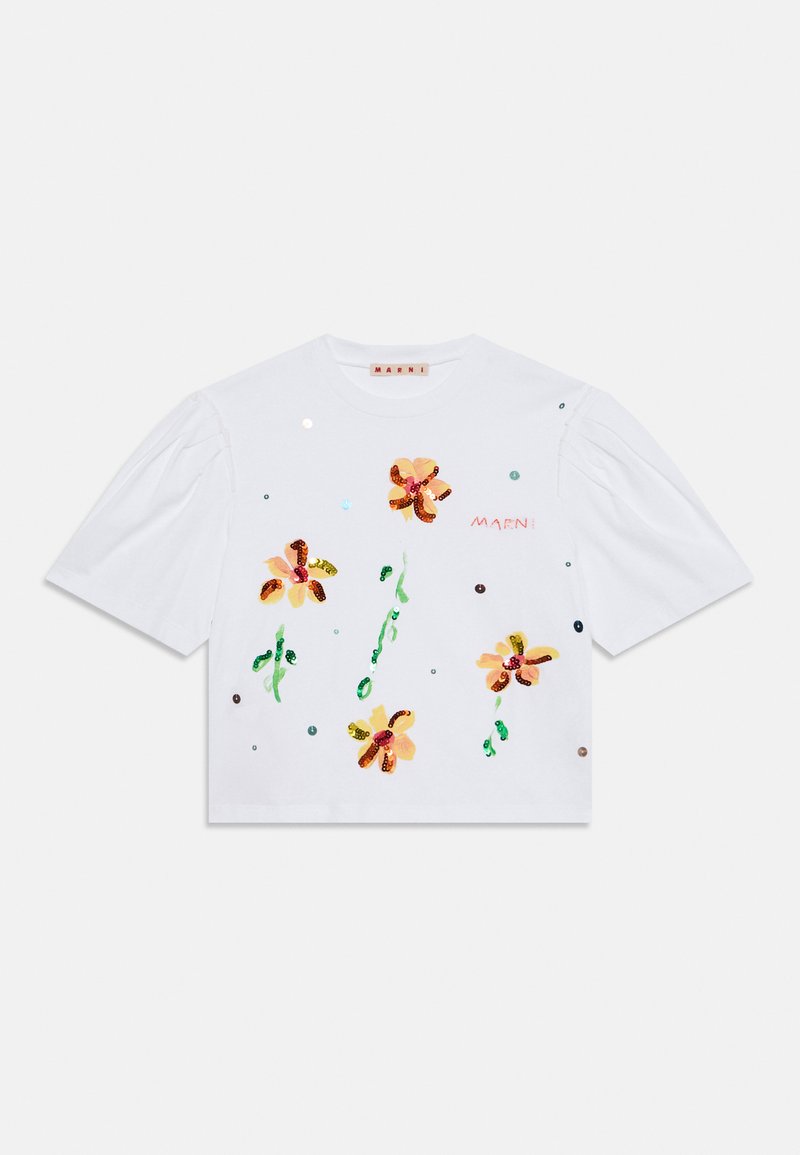 Marni T-shirt print wit