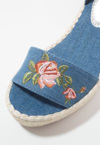 TOM TAILOR DENIM Sandalias con plataforma - blue denim