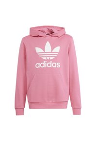 adidas Originals - TREFOIL - Džemperis su gobtuvu - pink fusion Miniatiūros vaizdas 1