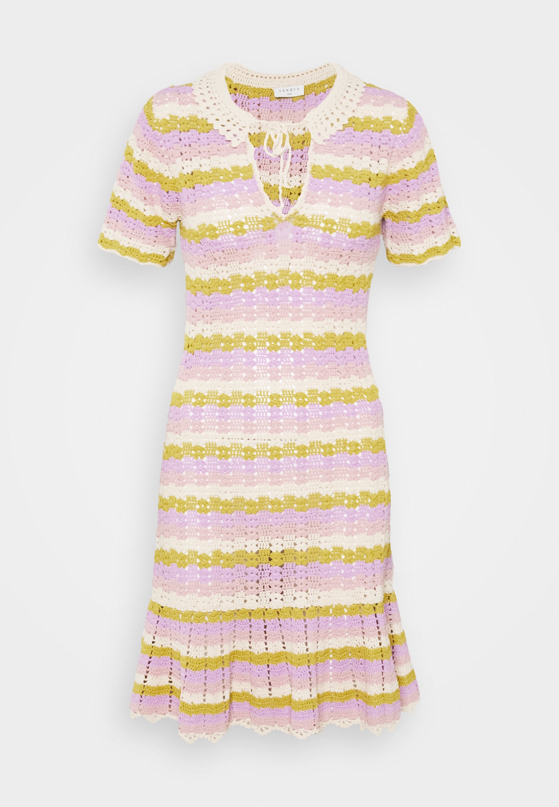 robe sandro multicolore