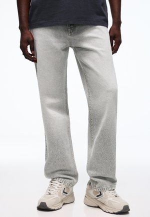 Bershka Jeans Straight Leg - grey