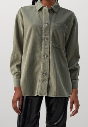 Chemisier - mottled light green