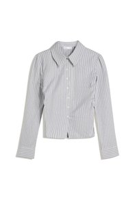 Button-down blouse - grey