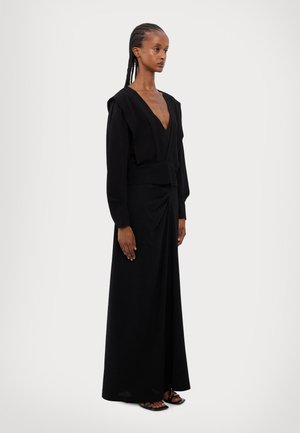SALMENDA - Maxi skirt - black