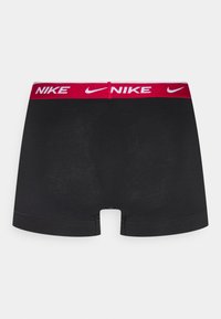 Nike Underwear TRUNK 2 PACK - Cuecas boxer - black/worn blue/mystic hibiscus
