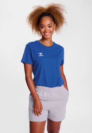 Hummel T-Shirt basic - true blue