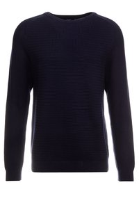 Jack & Jones PREMIUM Stickad tröja - dark blue