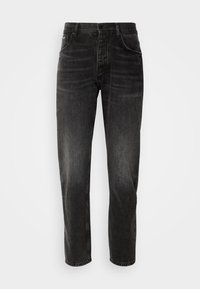 JOE REGULAR  - Traperice ravnih nogavica - nero