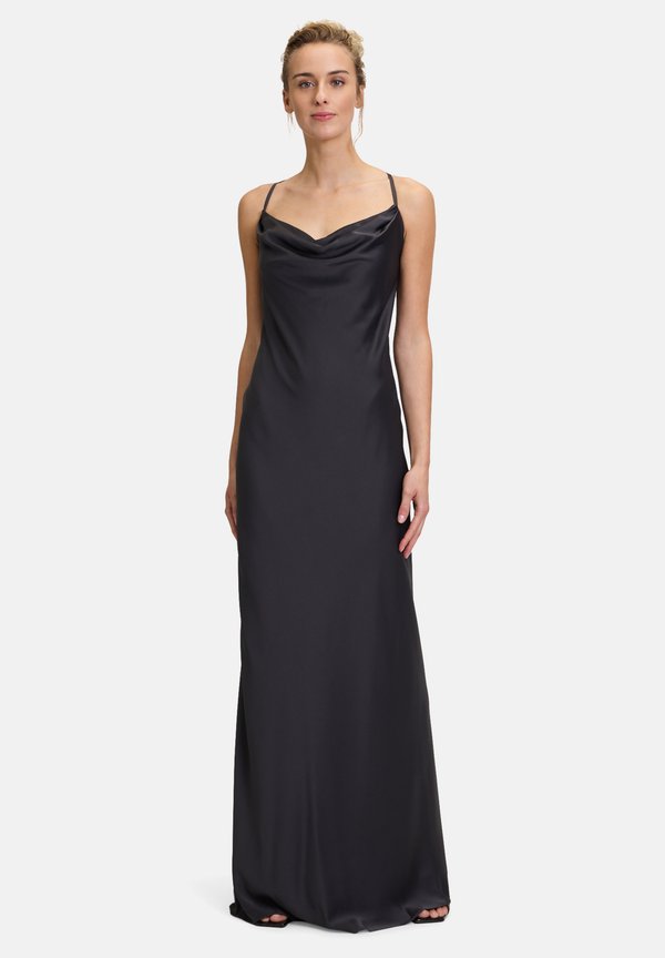 ABEND MIT WASSERFALLAUSSCHNITT - Ballkleid - anthra