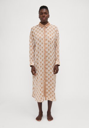 DKNY Intimates MAXI SLEEPSHIRT - Nattskjorte - praline