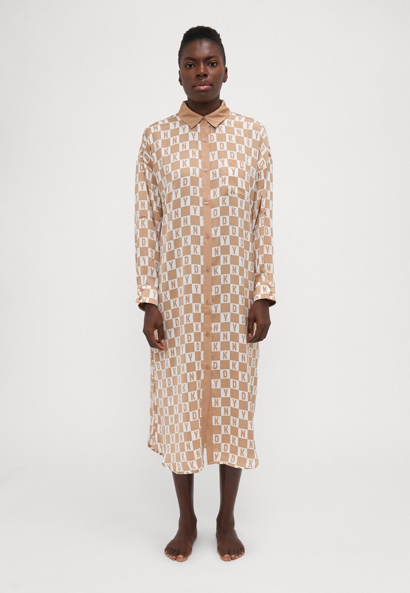 DKNY Intimates MAXI SLEEPSHIRT - Nightie - praline