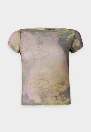 BDG Urban Outfitters, FRANKIE PATTERN - Μπλουζάκι με στάμπα - yellow