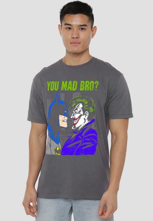 Cotton Soul, DC MAD BRO - T-Shirt print - anthracite