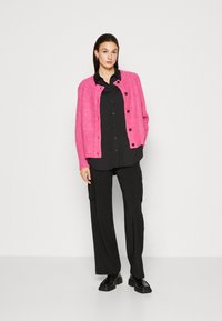 Selected Femme SLFLULU CARDIGAN - Vest - fuchsia purple