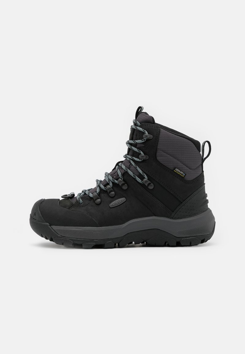 Keen - REVEL IV MID POLAR - Žieminiai batai - black/harbor gray, Padidinti