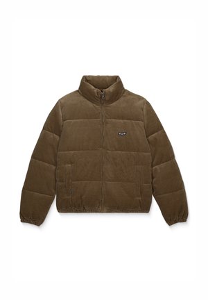 Volcom, WALLTZ CORD JACKET - Χειμωνιάτικο μπουφάν - earth