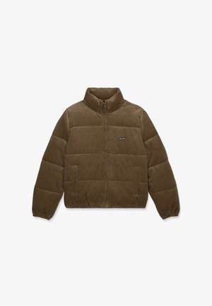 Volcom, WALLTZ CORD JACKET - Χειμωνιάτικο μπουφάν - earth