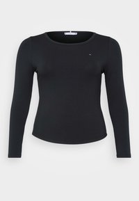 SLIM - Langarmshirt - black