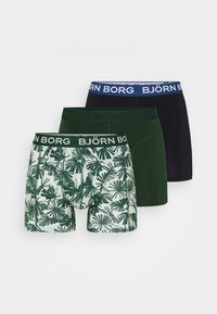 Unselected, dark green/black