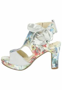 LAURA VITA Sandali con plateau blanc/bianco