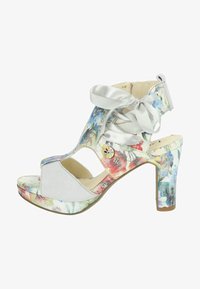 LAURA VITA Sandali con plateau blanc/bianco