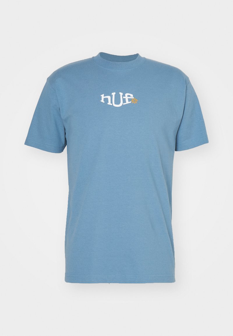HUF T-shirt print blauw HUF T-shirt print blauw