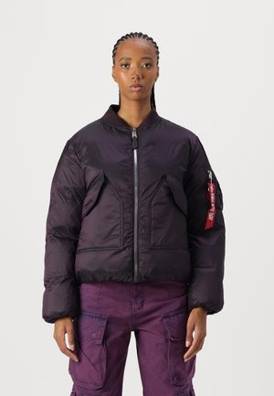 Bomber Jacket - plum