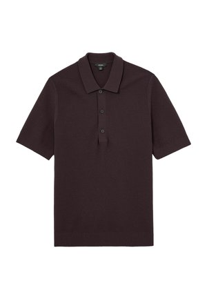 Reiss, REGULAR FIT - WARREN POLO SHIRT - Poloshirts - dark bordeaux