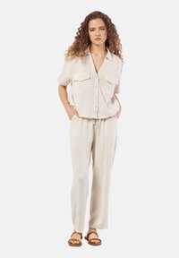 Apricot Button-down blouse - stone