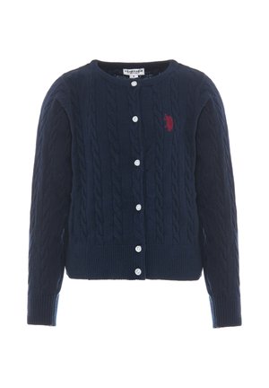 GIROCOLLO - Cardigan - blu