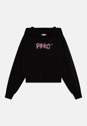 STRECH HOODIE GIRL - Mikina s kapucí - nero