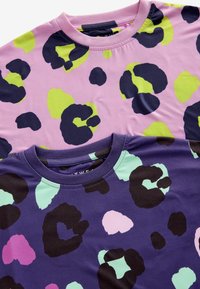 Next 2 PACK - Camicia da notte - pink navy blue animal