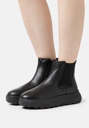 Geox, Bottines à plateau - black