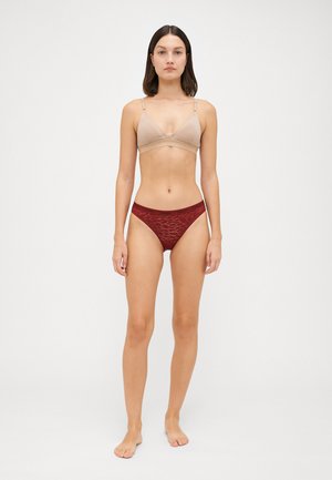 BIKINI 5 PACK ICON LACE - Slip - deep mauve/syrah