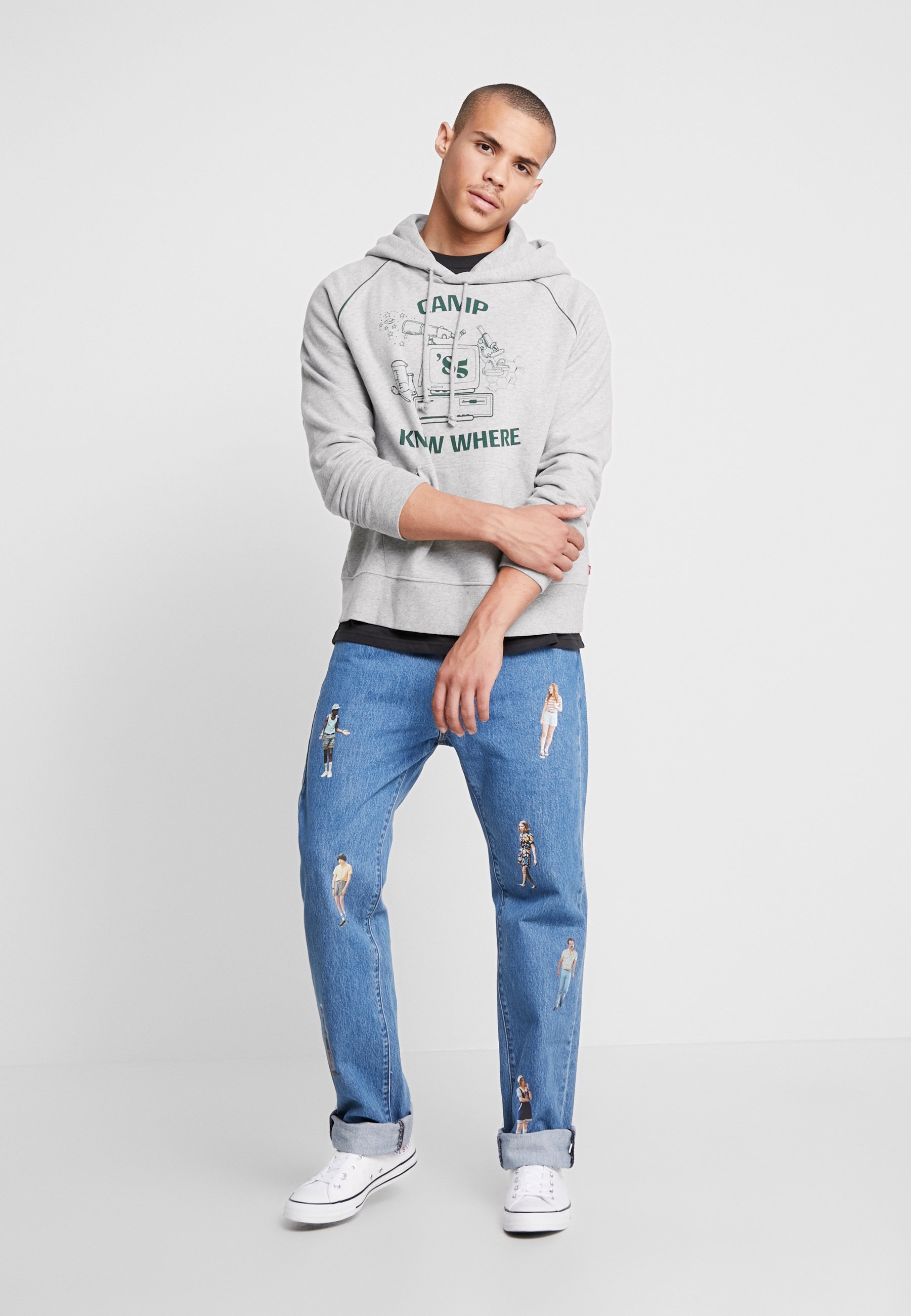 stranger things hoodie zalando
