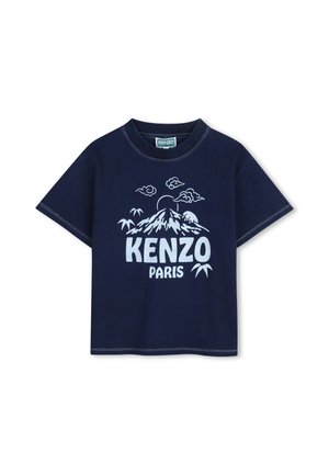 KURZÄRMELIGES - T-shirt imprimé - medieval blue