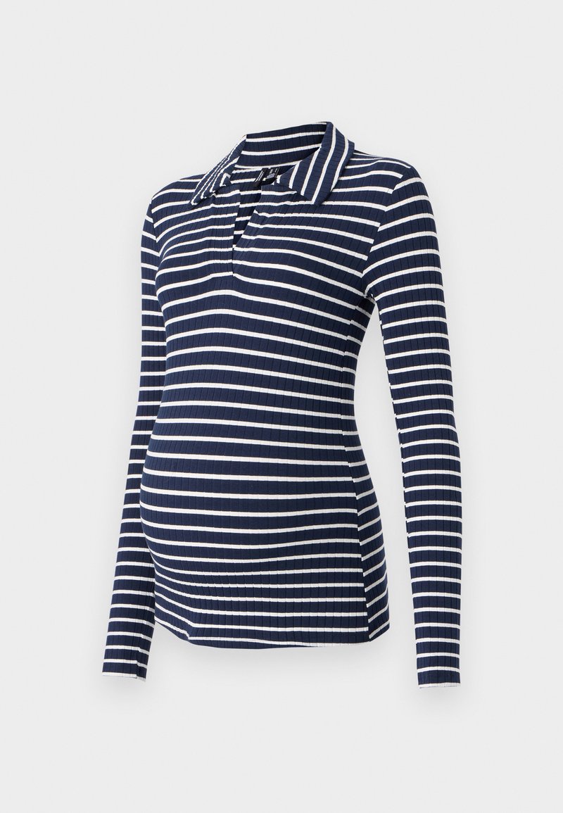 Vero Moda Maternity Poloshirt donkerblauw
