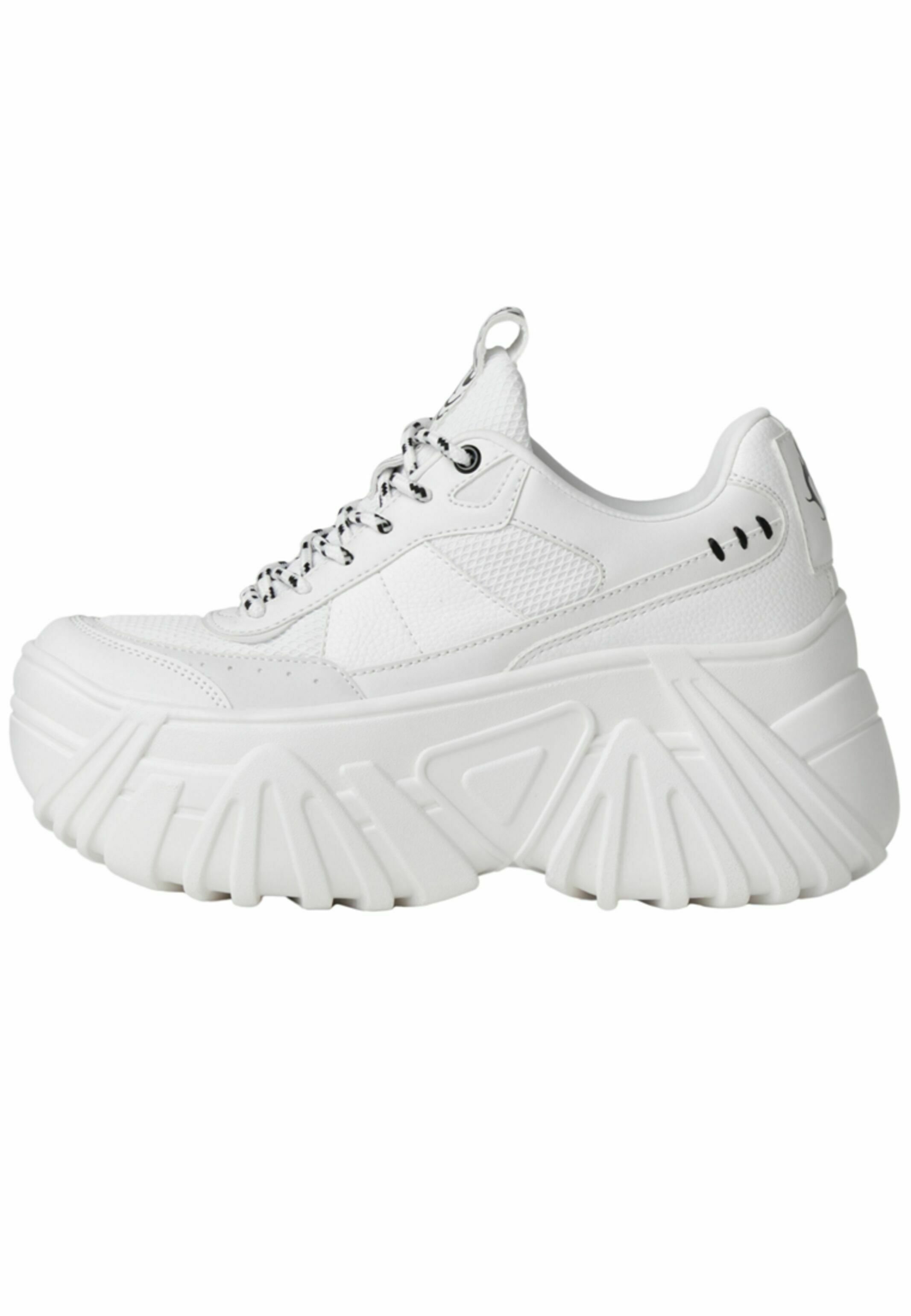 Bershka Sneakers laag - white/wit - Zalando.be