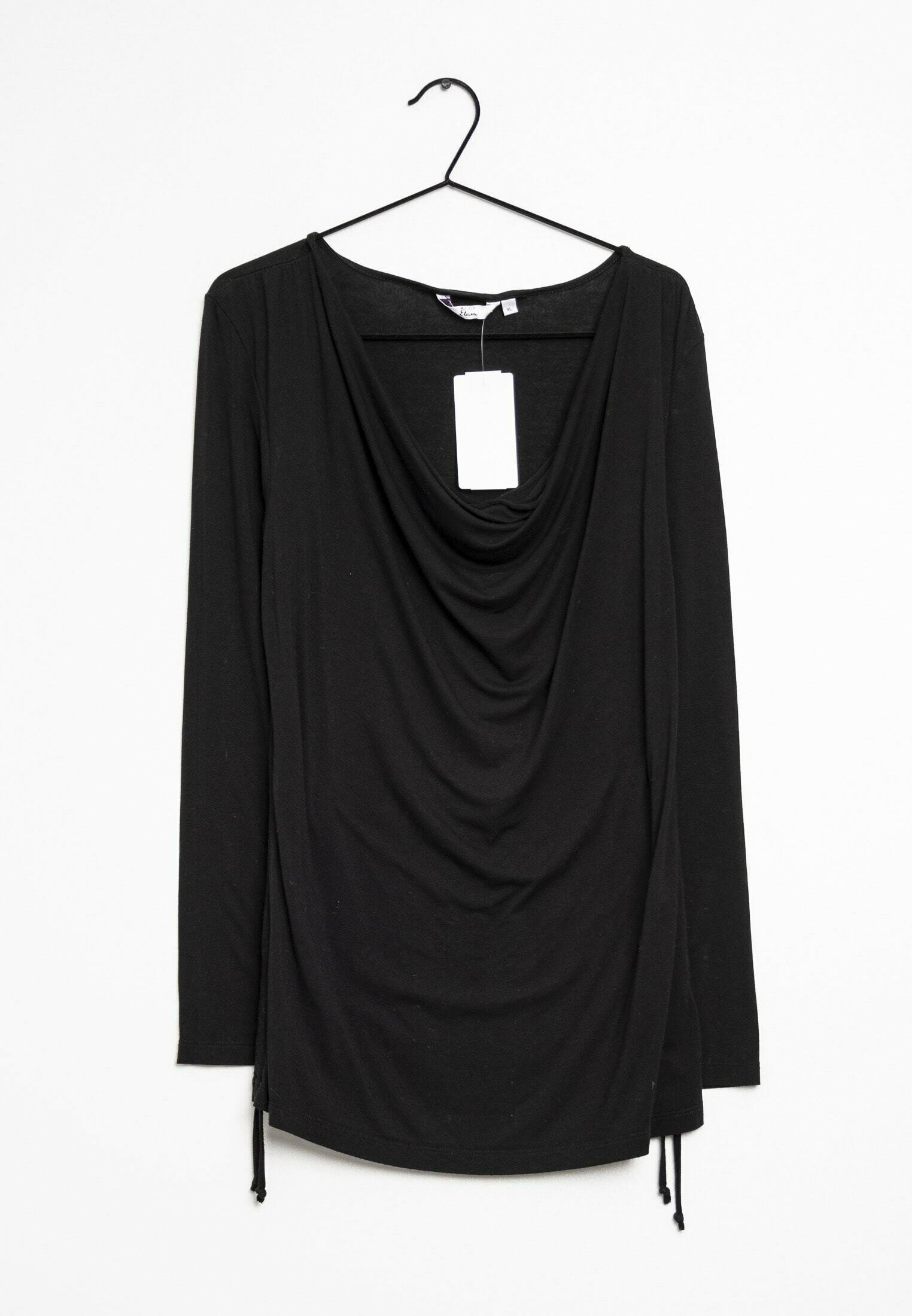 Miss Etam Long sleeved top - black - (Pre-owned) - Zalando.de
