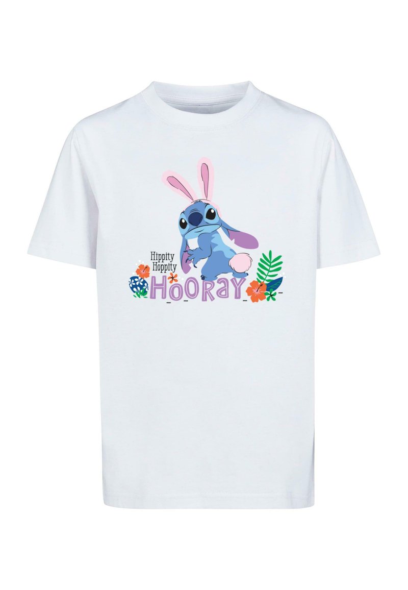 ABSOLUTE CULT LILO AND STITCH - HIPPITY HOOP STITCH   - T-shirts print - white