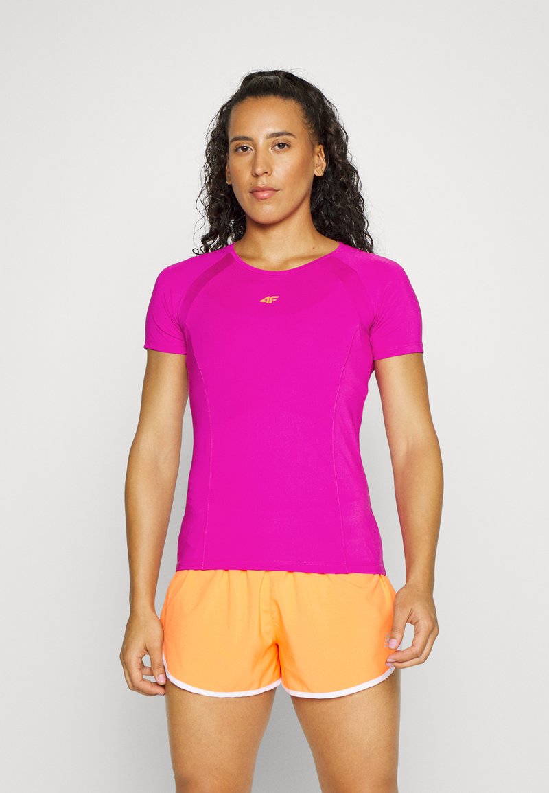 4F WOMENS FUNCTIONAL Sports Tshirt hot pink/pink Zalando.co.uk